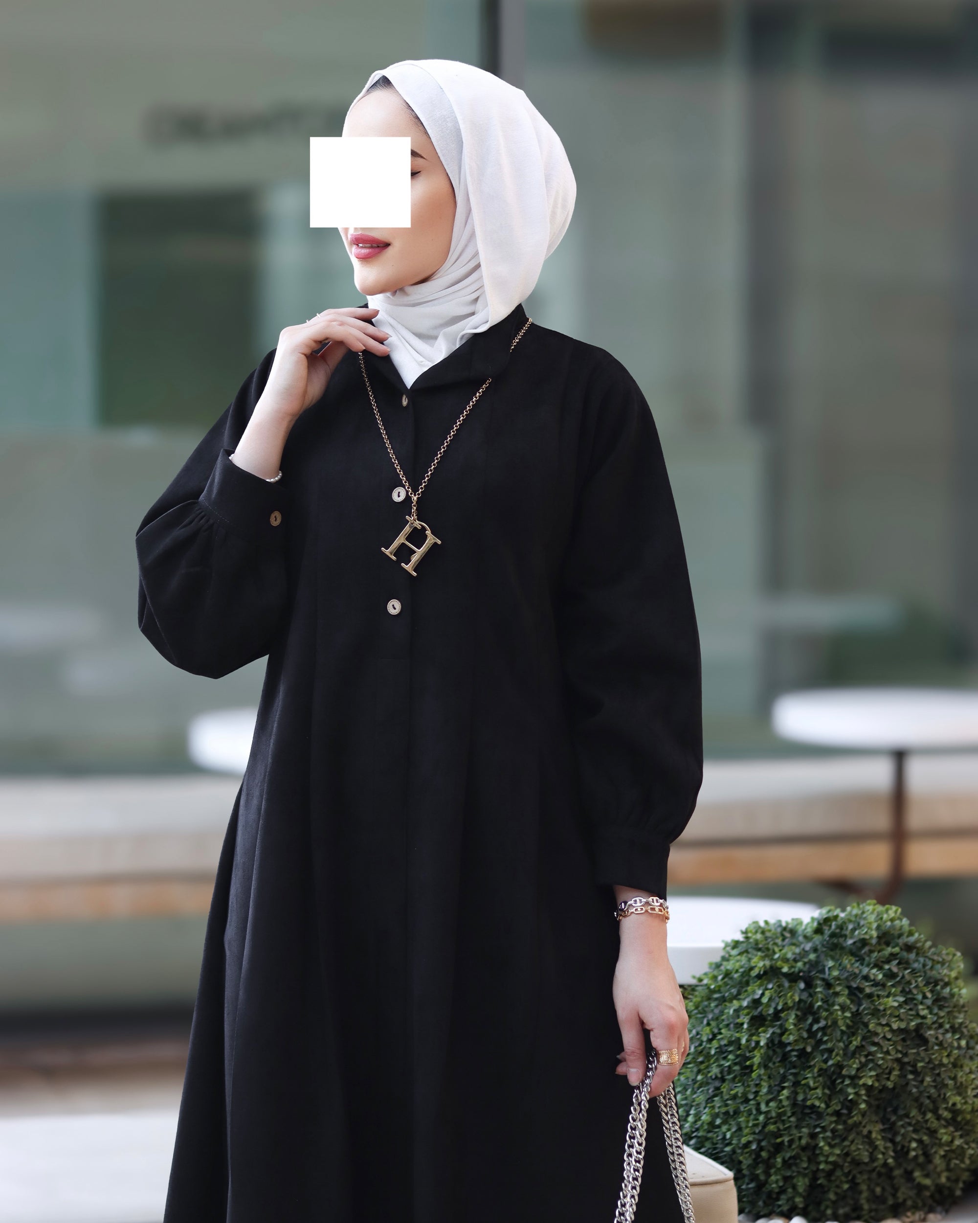 Classic Chamois A-Line Nafnouf – Black