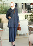 Light Denim Button Set – Deep Blue