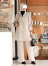 Front-Zip Linen Set – Soft Beige