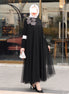 Layered Tulle Dress – Classic Black
