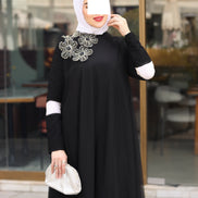 Layered Tulle Dress – Classic Black