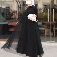 Layered Tulle Dress – Classic Black