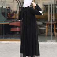 Layered Tulle Dress – Classic Black