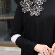 Layered Tulle Dress – Classic Black