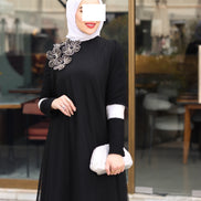 Layered Tulle Dress – Classic Black