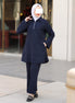Minimal Linen Shirt & Pant Set – Navy