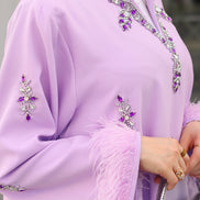 Embellished Barbie Daraa – Lilac