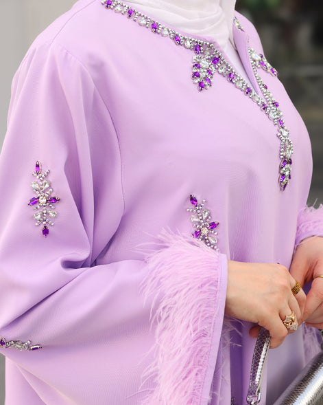Embellished Barbie Daraa – Lilac