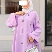 Embellished Barbie Daraa – Lilac